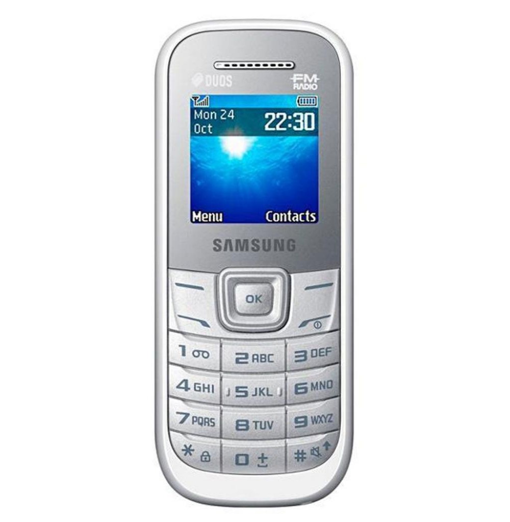 Celular Samsung E-1207Y DS 900/1800 Branco