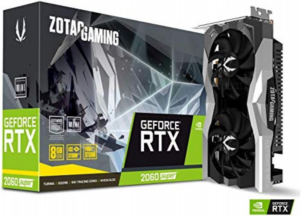 Placa de Vídeo 8GB EXP. GF-RTX2060 Zotac Super Mini