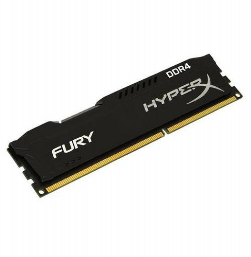Memória DDR4 16GB 2400 Kingston HyperX Fury Black