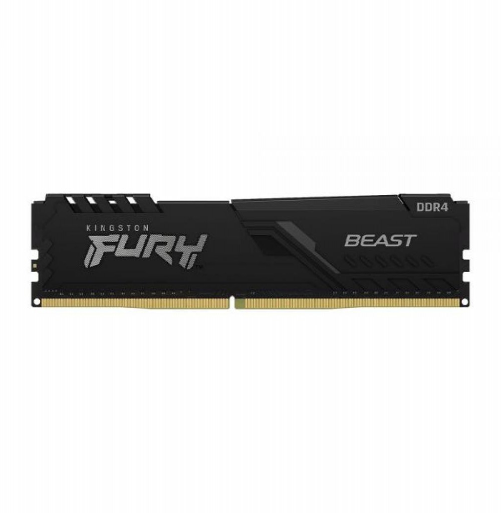 Memória DDR4 8GB 2666 Kingston Fury Beast Preto