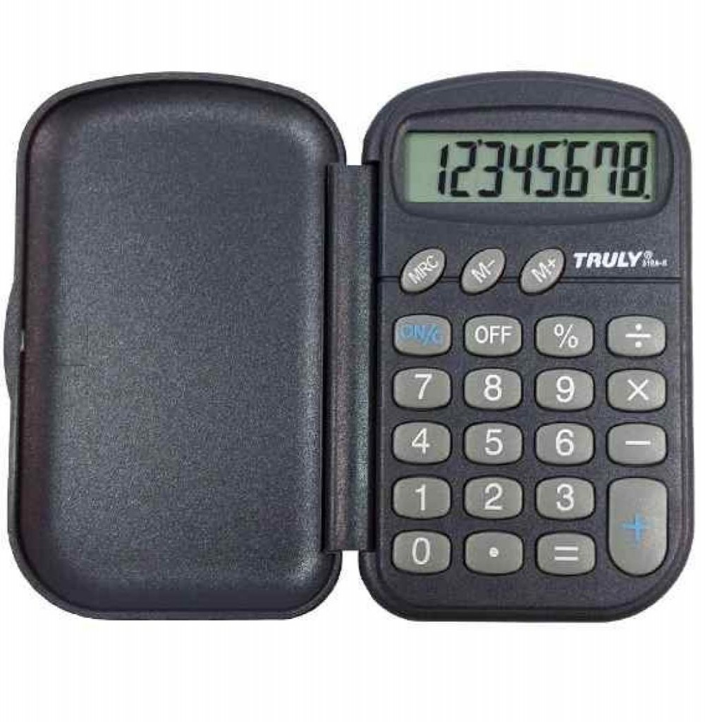 Calculadora Truly 318 8 Dígitos Pequena