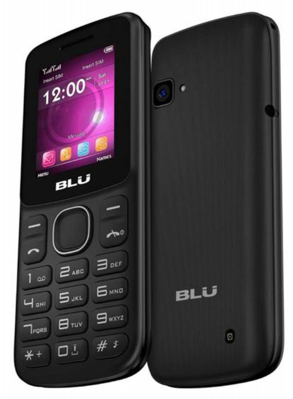 Celular BLU A120 3G 1.8" DS - Preto