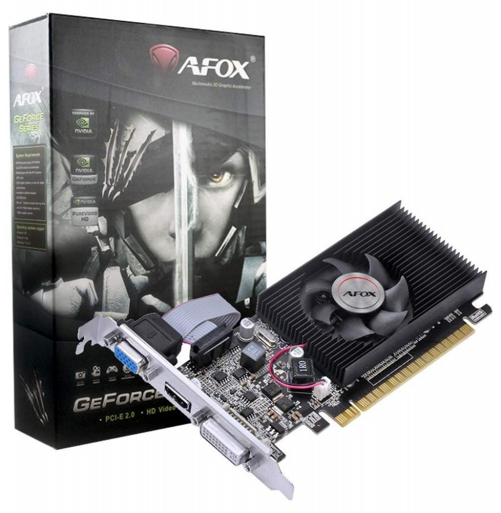 Placa de Vídeo 1GB Exp. Gf-G210 Afox DDR3 AF210-1024D3L5