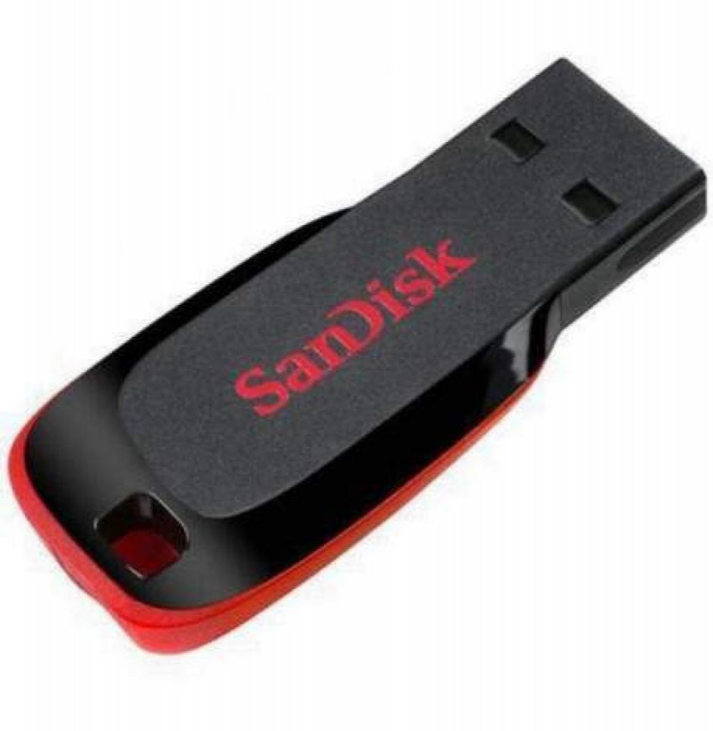 Pen Drive SanDisk Z50 16GB Preto/Vermelho