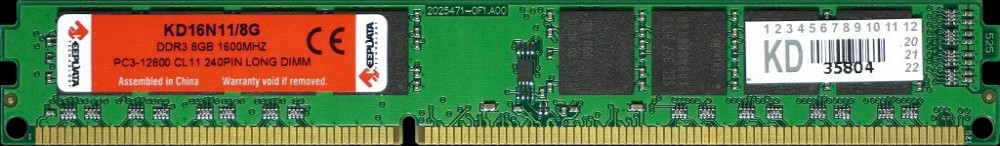 Memória Keepdata KD16N11/8G DDR3 8GB 1600