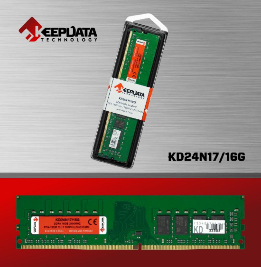 Memória Ram Keepdata KD24N17/16G DDR4-16GB 2400