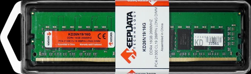 Memória Ram Keepdata KD26N19/16G DDR4-16GB 2666