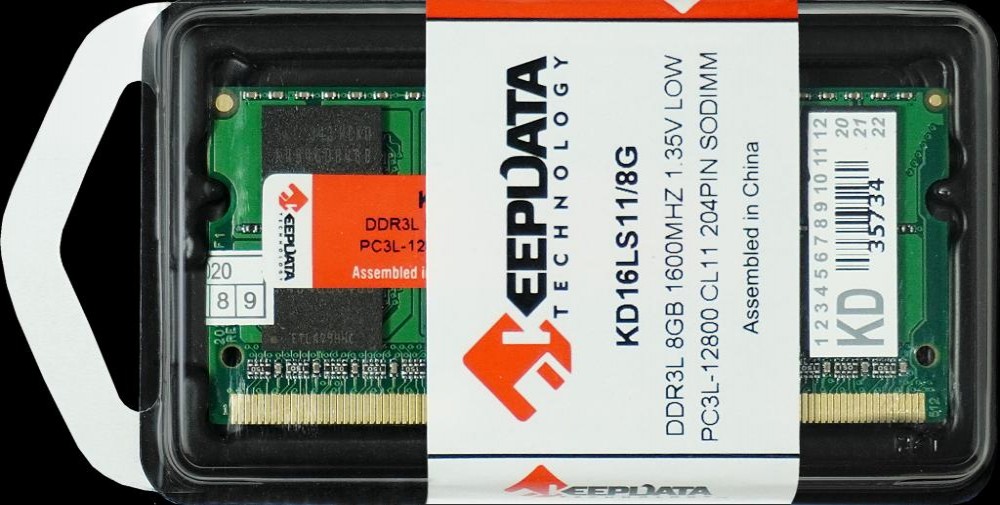 Memória Para Notebook Keepdata KD16LS11/8G DDR3L 8GB 1600MHZ
