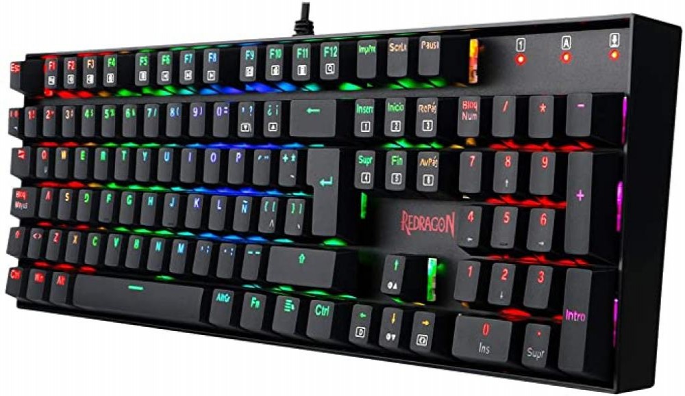 Teclado Redragon K551RGB-B1 Mitra USB - Redragon