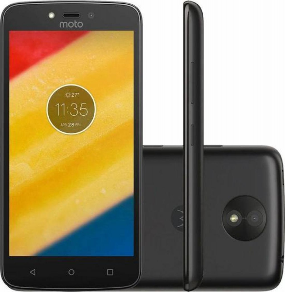 Celular Motorola Moto C XT-1755 16GB Dual Preto