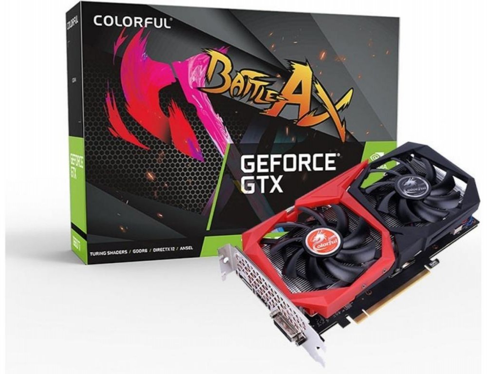 Placa de Vídeo Colorful Battle-AX EXP. GF-RTX2060 VGA 6GB