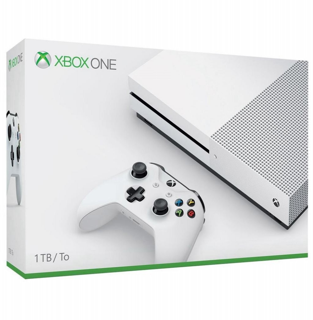 Console Microsoft Xbox One S 1TB Branco