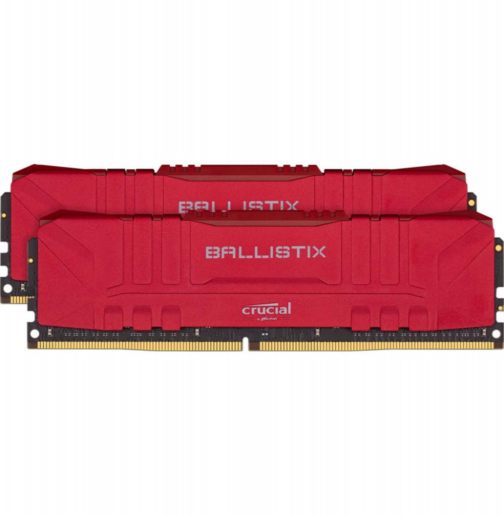 Memória Ram Crucial Ballistix Gaming Red DDR4-16GB 3000