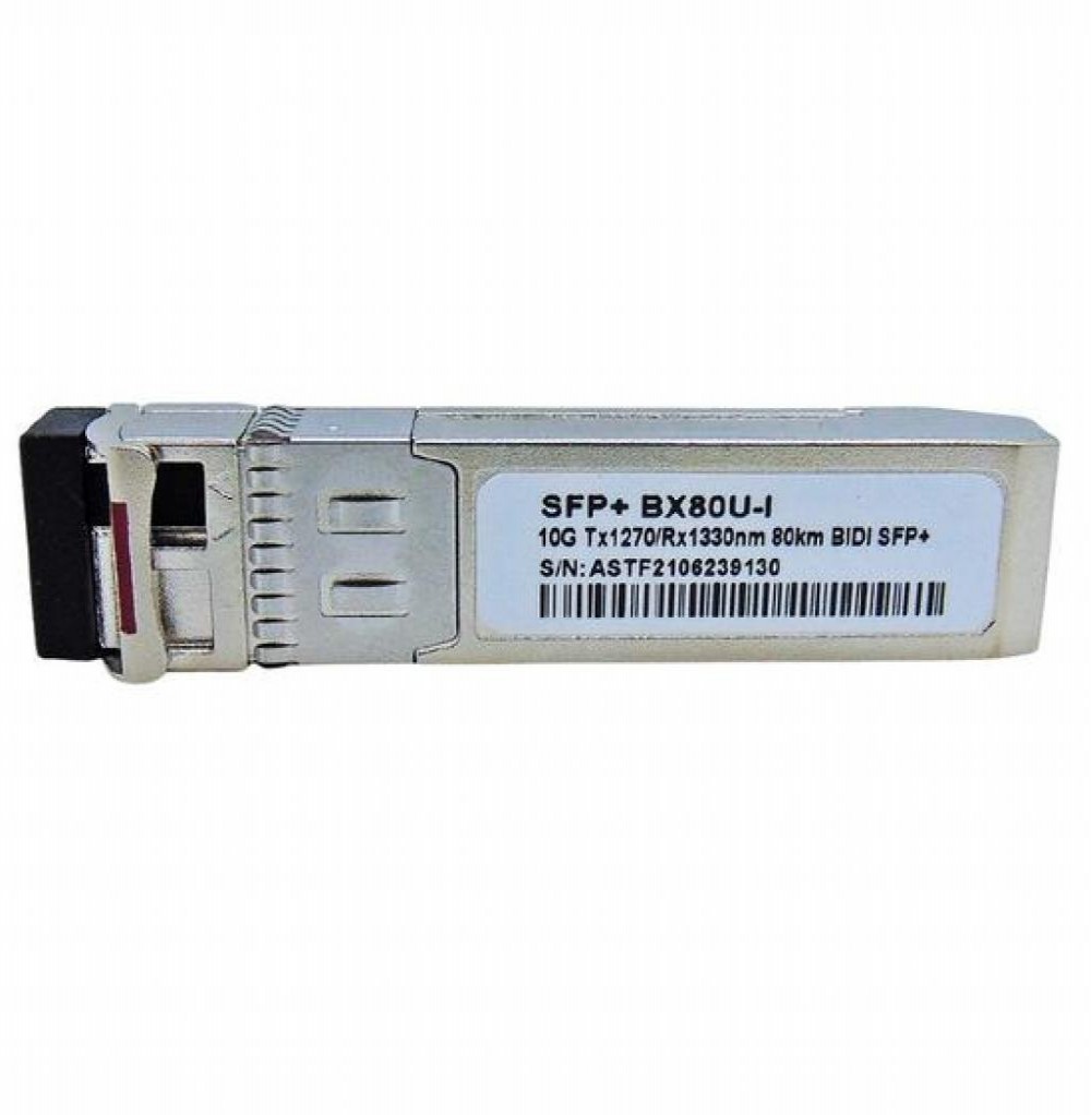 F. M SFP+ 10G 80KM LC Bidi TX1270-RX1330NM BX80U-I