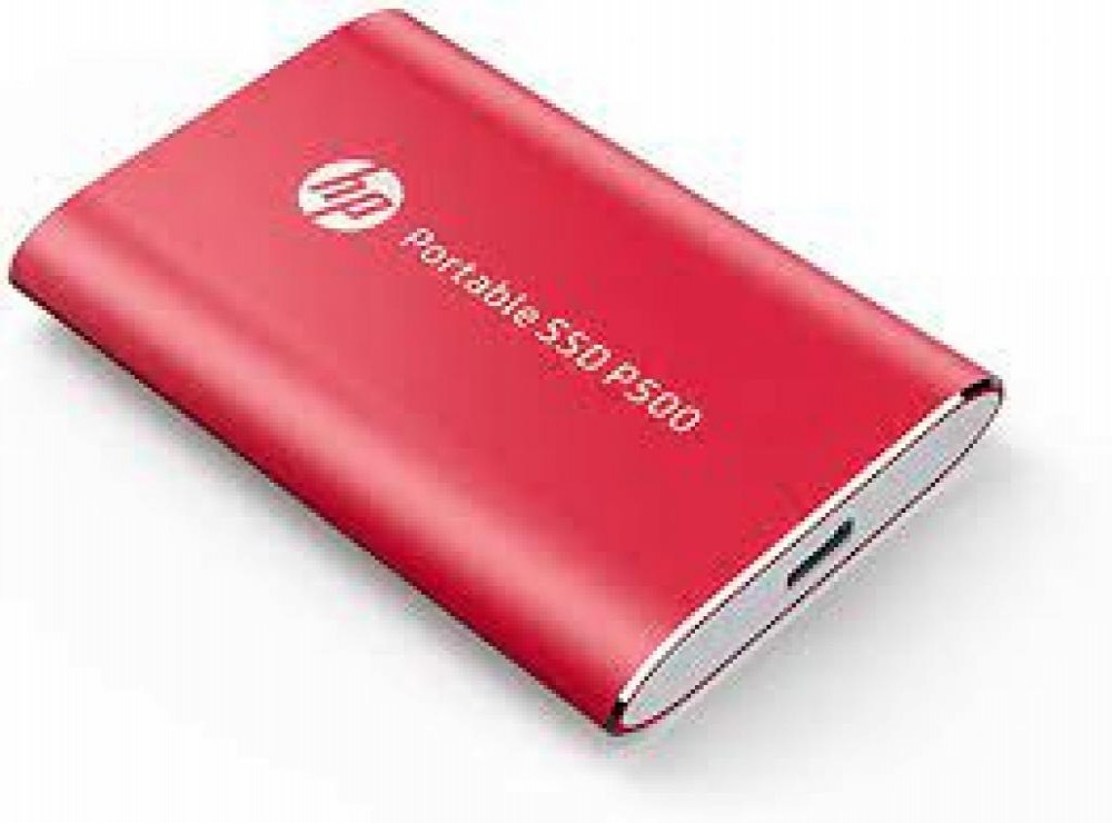 HD Externo 250GB HP P500 Vermelho 7PD49AA#ABC