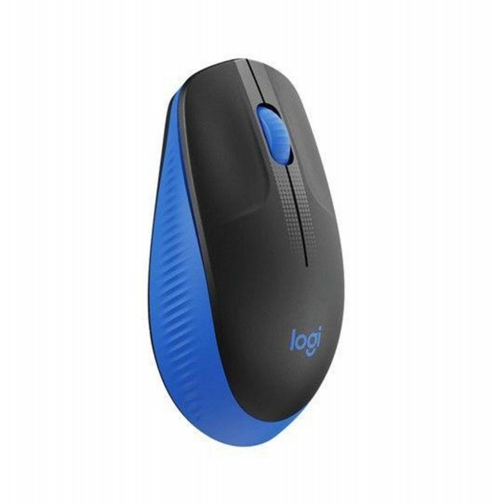 Mouse USB Logitech M190 Preto/Azul