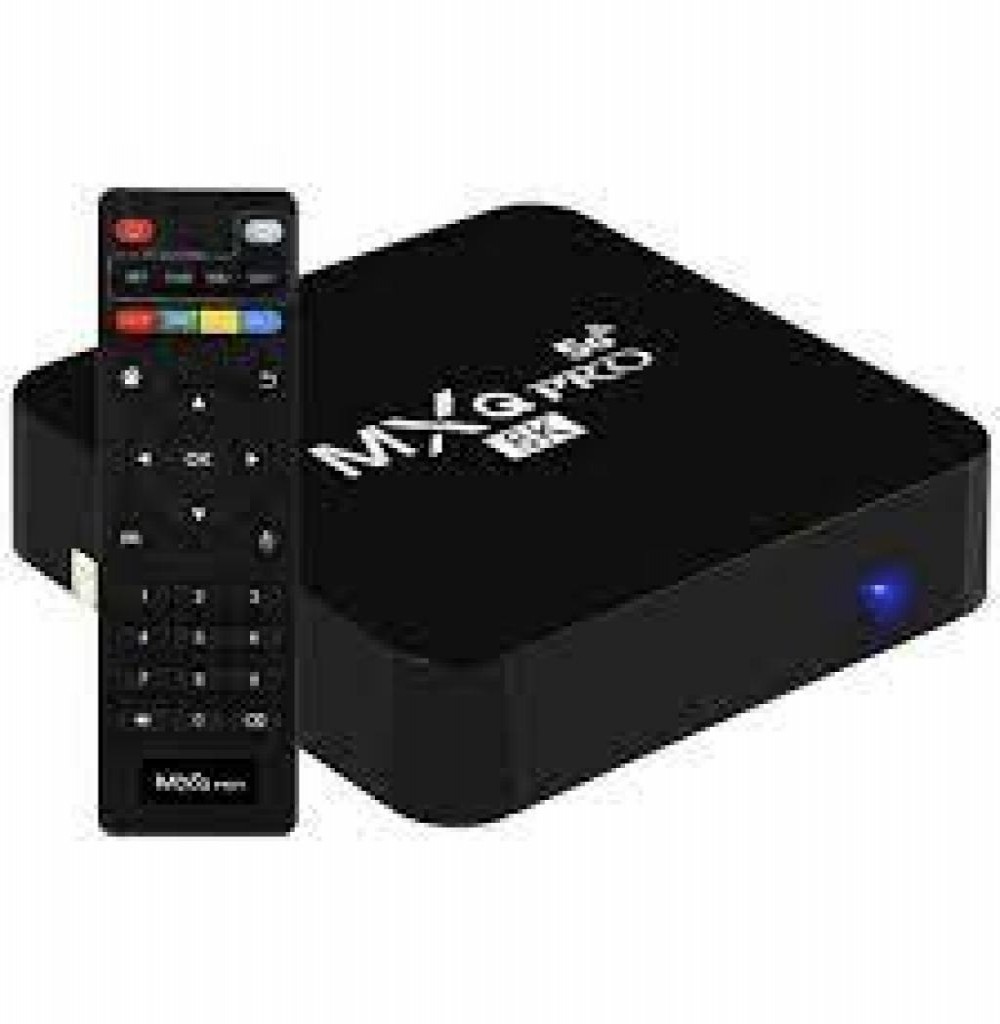 Receptor Digital IPTV MXQ Pro 4K 8+16GB 5G 