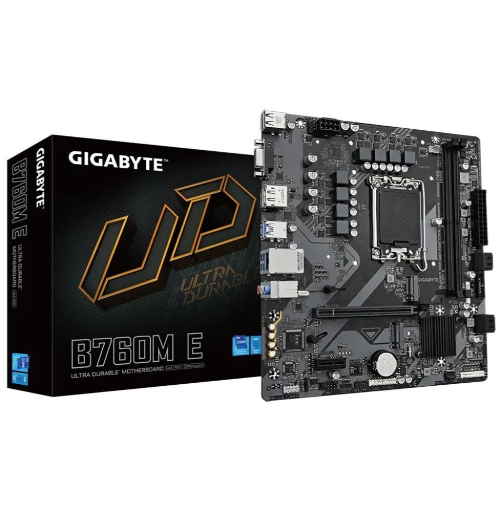 Placa Mãe Intel (1700) Gigabyte B760M E DDR5