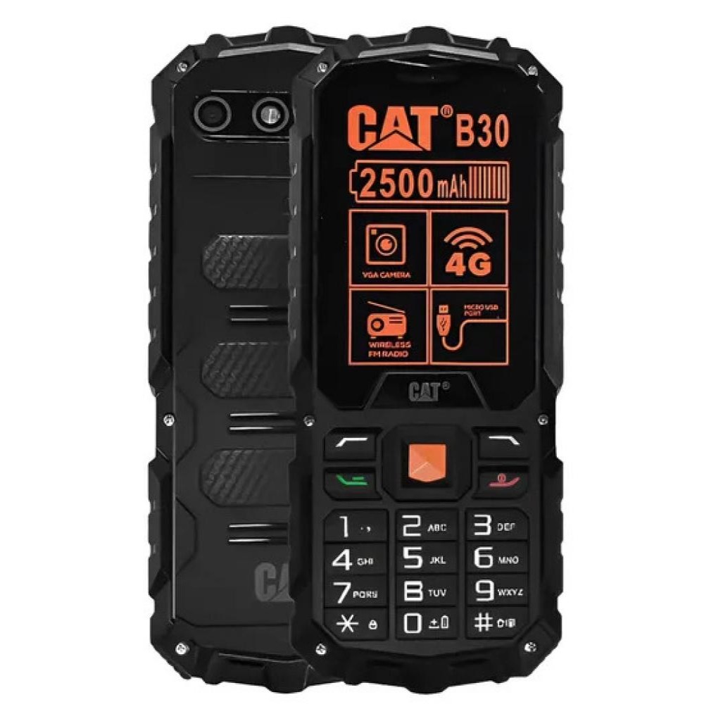Celular Caterpillar B30 4G Ds 2.4" Preto