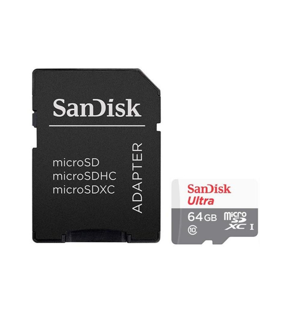 Cartão de Memória SD Micro256GB Sandisk  Ultra  CL10 100MB