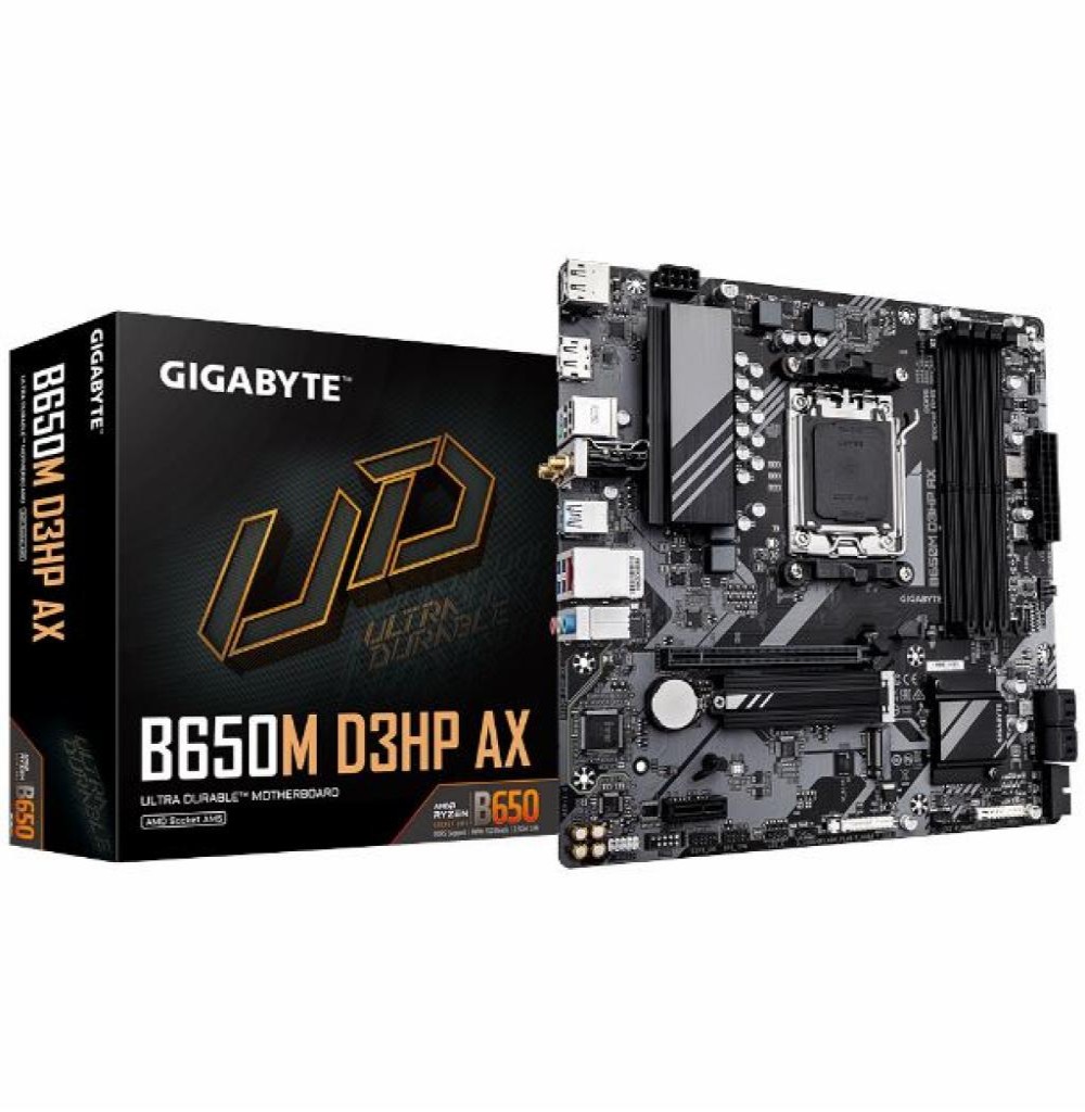Placa Mãe Amd (AM5) Gigabyte B650M D3HP AX DDR5