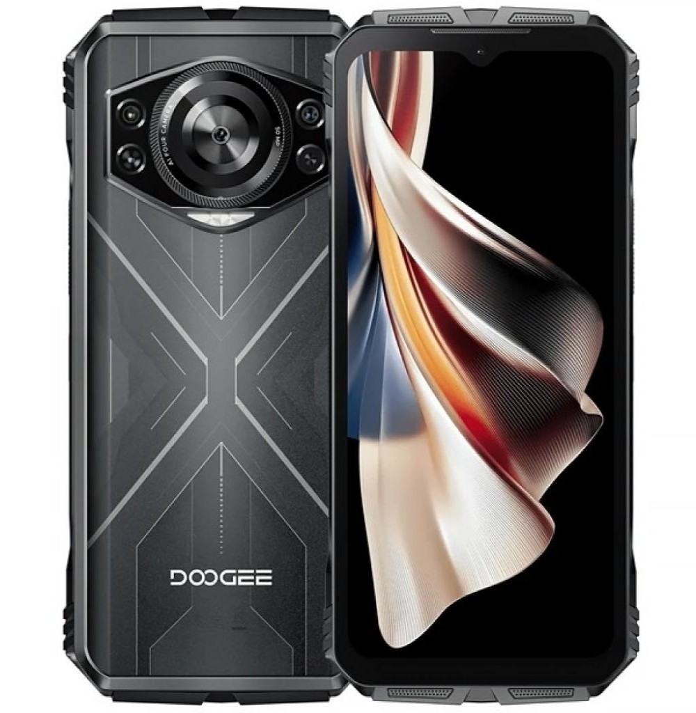 Celular Doogee S Cyber 8/256GB Preto/Silver 