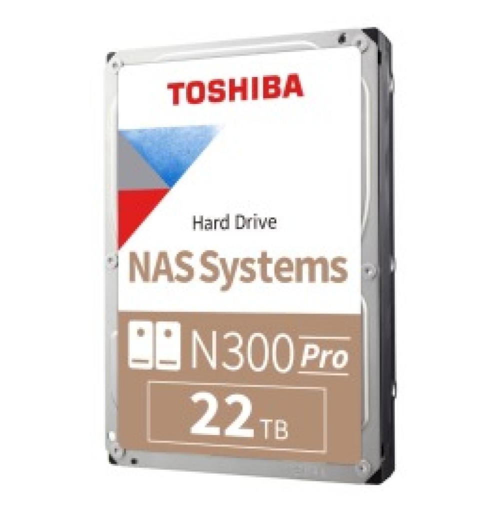 HD SATA3 22TB Toshiba N300 Pro Nas HDWG62CXZSTB