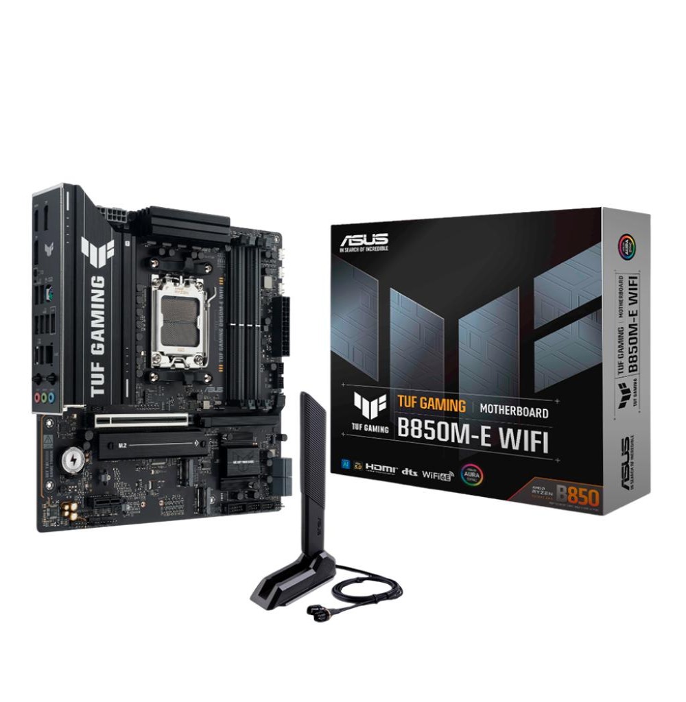 Placa Mãe Amd (Am5) Asus B850M-E Tuf Gaming Wifi
