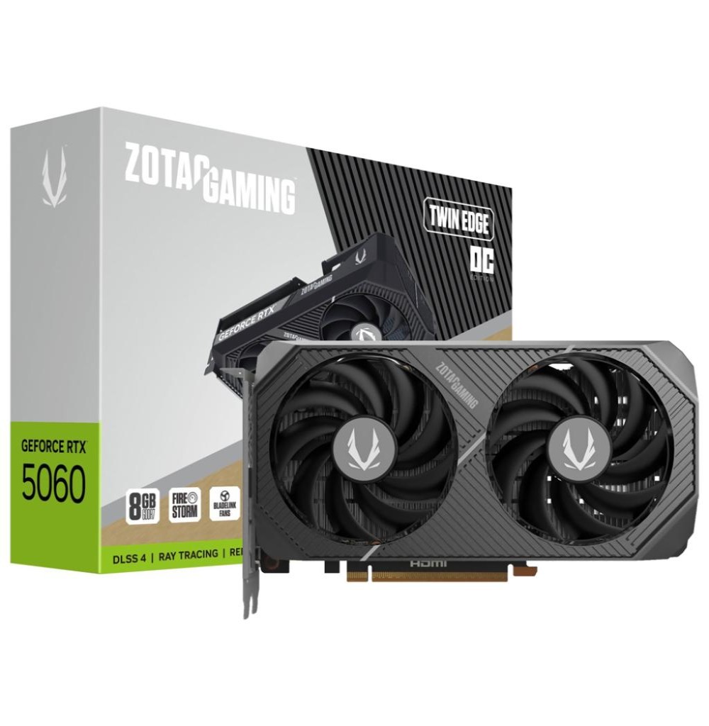 Placa de video EXP. GF-RTX5060 Zotac Twin Edge Oc ZT-B50600H-10