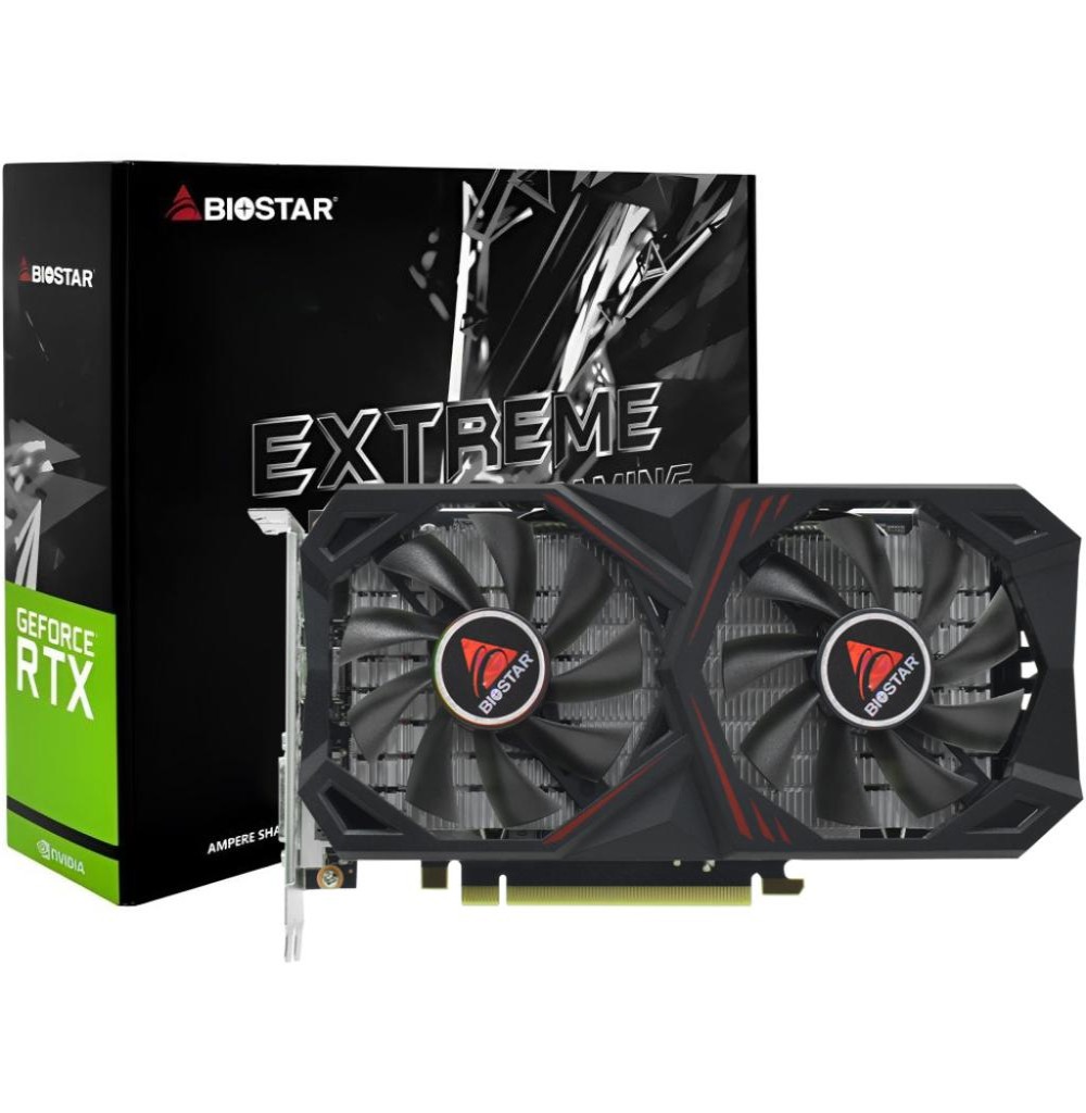 Placa de Video 8GB EXP. GF-RTX2060 Biostar Extreme Gaming VN2066RF82