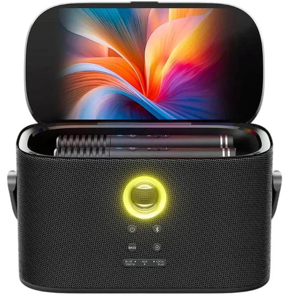 Caixa De Som Joog Shell S2  8.0" BT/USB/2MIC