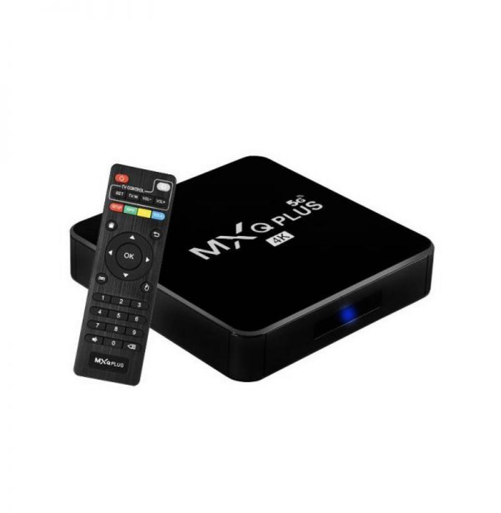 Receptor Digital IPTV MXQ Plus 4K 2+16 Black