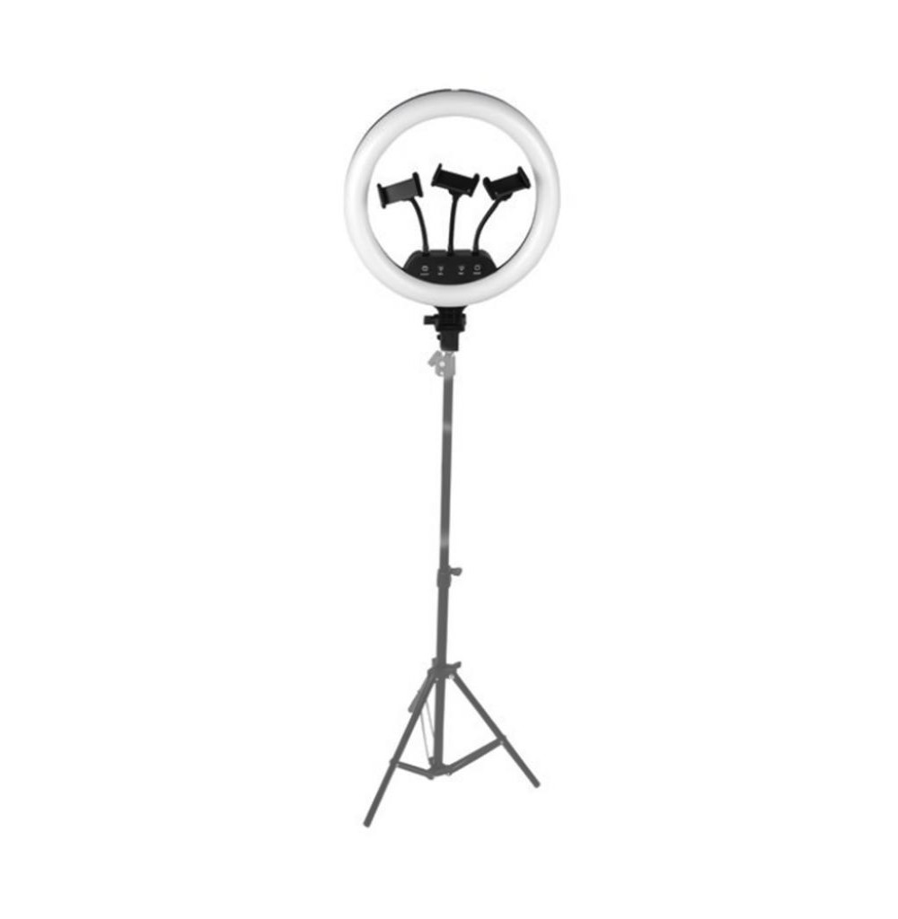 Aro Led Ecopower Ep-6616 18" C/Tripe e Controle