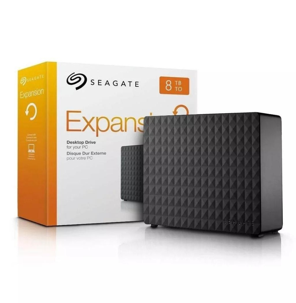 HD Externo Seagate Expansion 8TB 3.5" USB 3.0 STKP8000400 