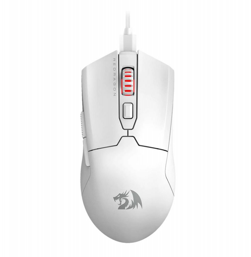 Mouse Redragon Fyzy Pro M995W  Bt/Wired Branco