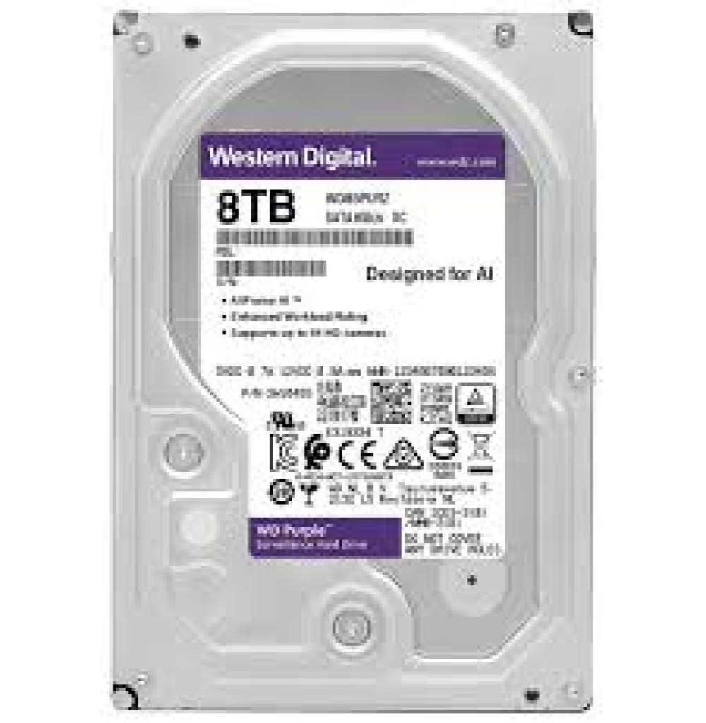 HD SATA3  8TB WD Purple WD85PURZ 
