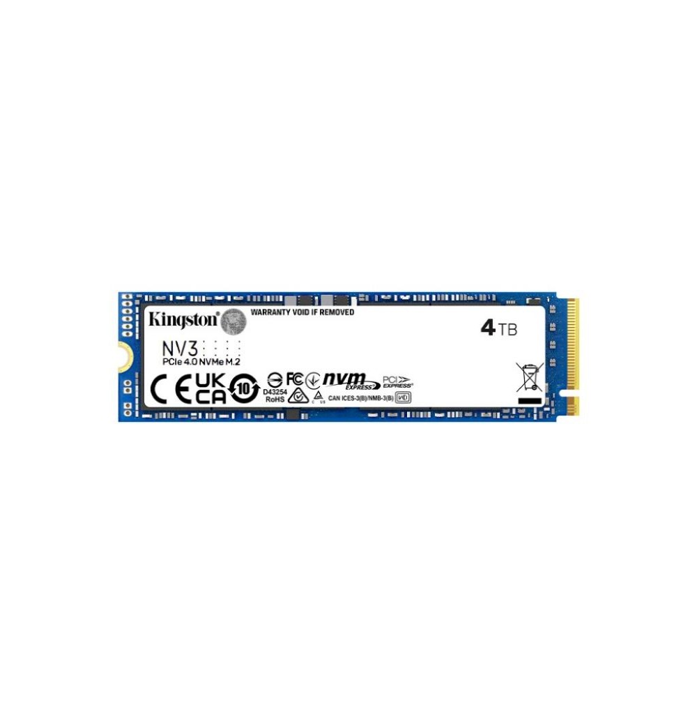HD SSD M.2 4TB Kingston SNV3S/4000G NVME