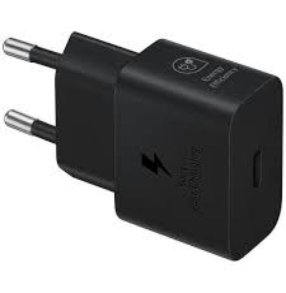 Carregador Para Celular Samsung 25W USB-C EP-T2510NBEGWW Preto Sem Cabo