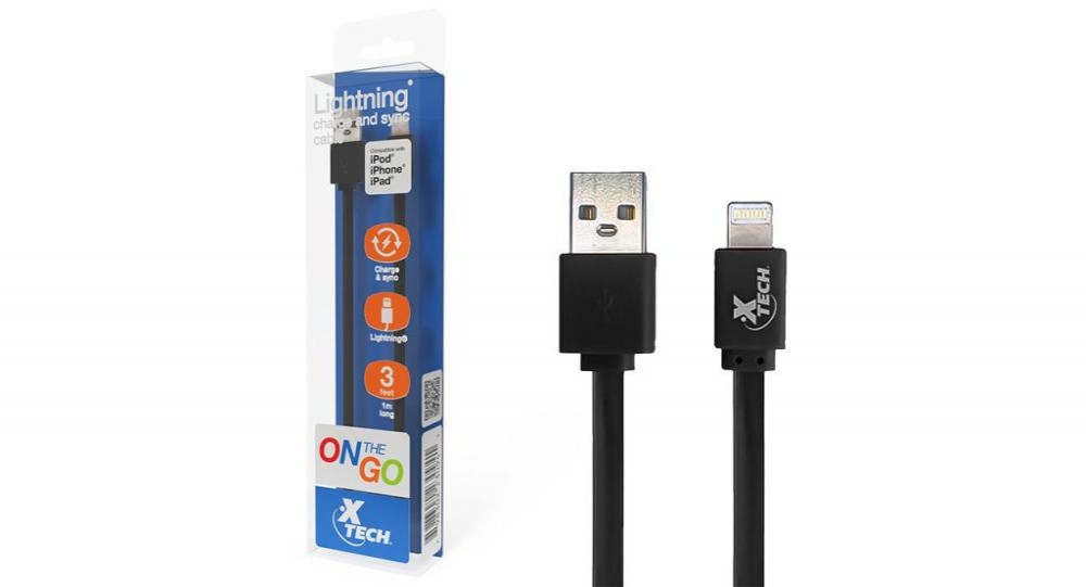 Cabo Celular X-Tech XTG-236 Usb-Lightning Colorido