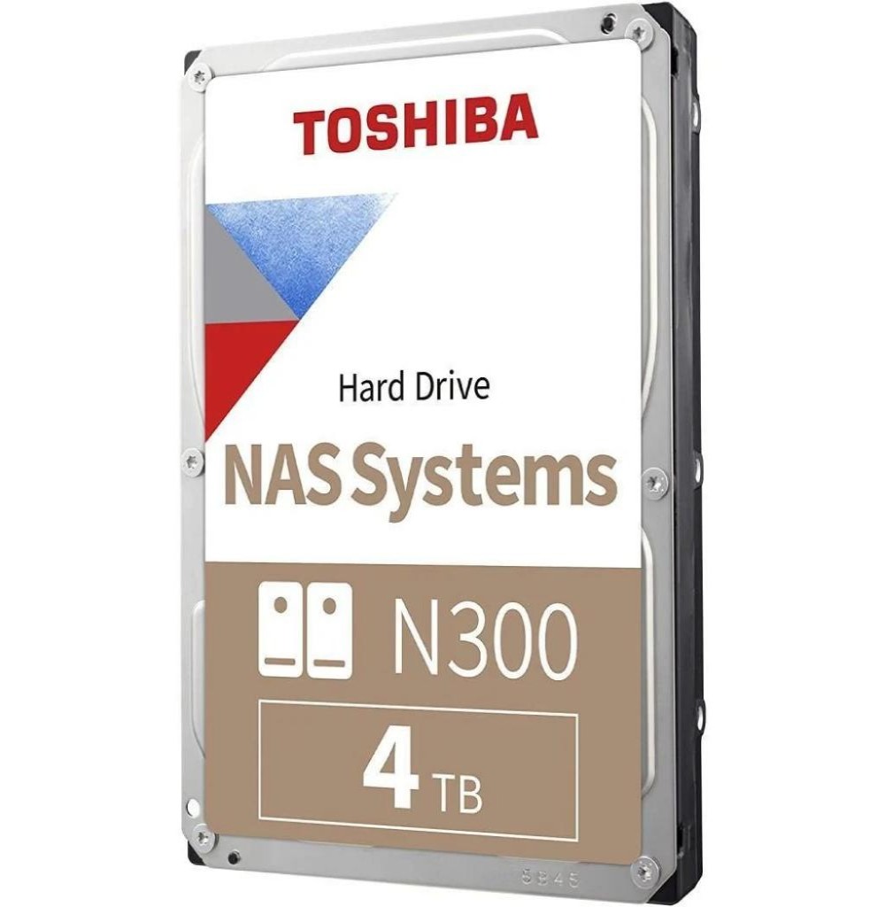 HD SATA3  4TB Toshiba N300 Nas 7200 HDWG740XZSTC