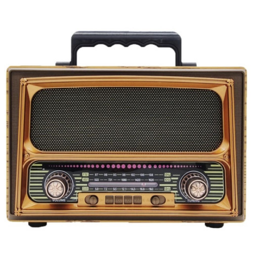  Rádio Ecopower Ep-F243 AM/FM/USB/SD/BT AM      