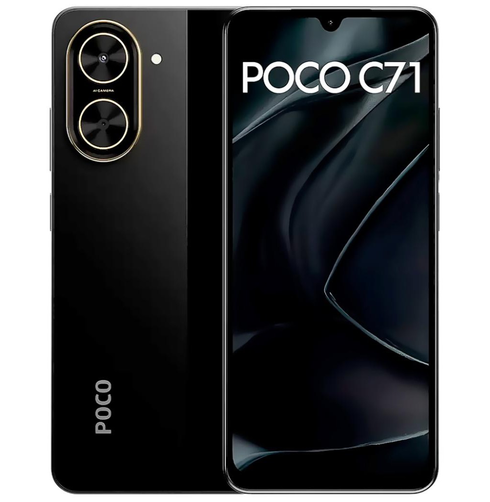  Celular Xiaomi Poco C71 3/64GB Preto (Global)