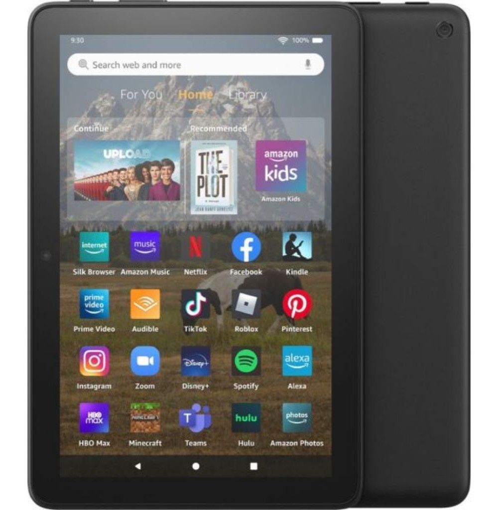 TABLET AMAZON FIRE HD8 8" 64GB WIFI 12GEN PRETO