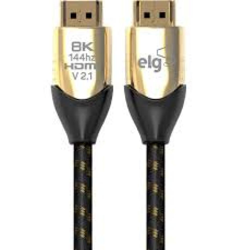 Cabo Hdmi  2MTS Elg HS8K20 144HZ Preto
