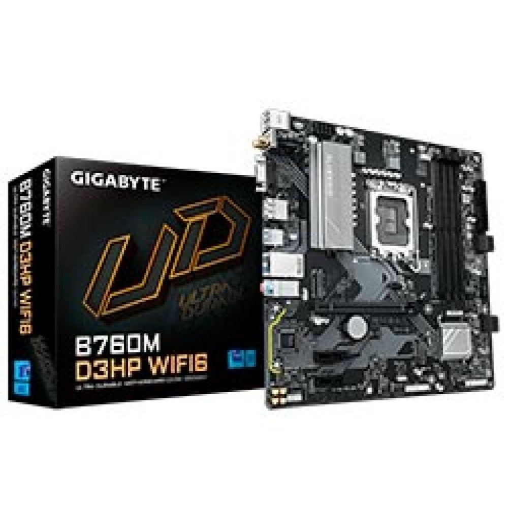 Placa Mãe Intel (1700) Gigabyte B760M D3HP WIFF6 DDR5