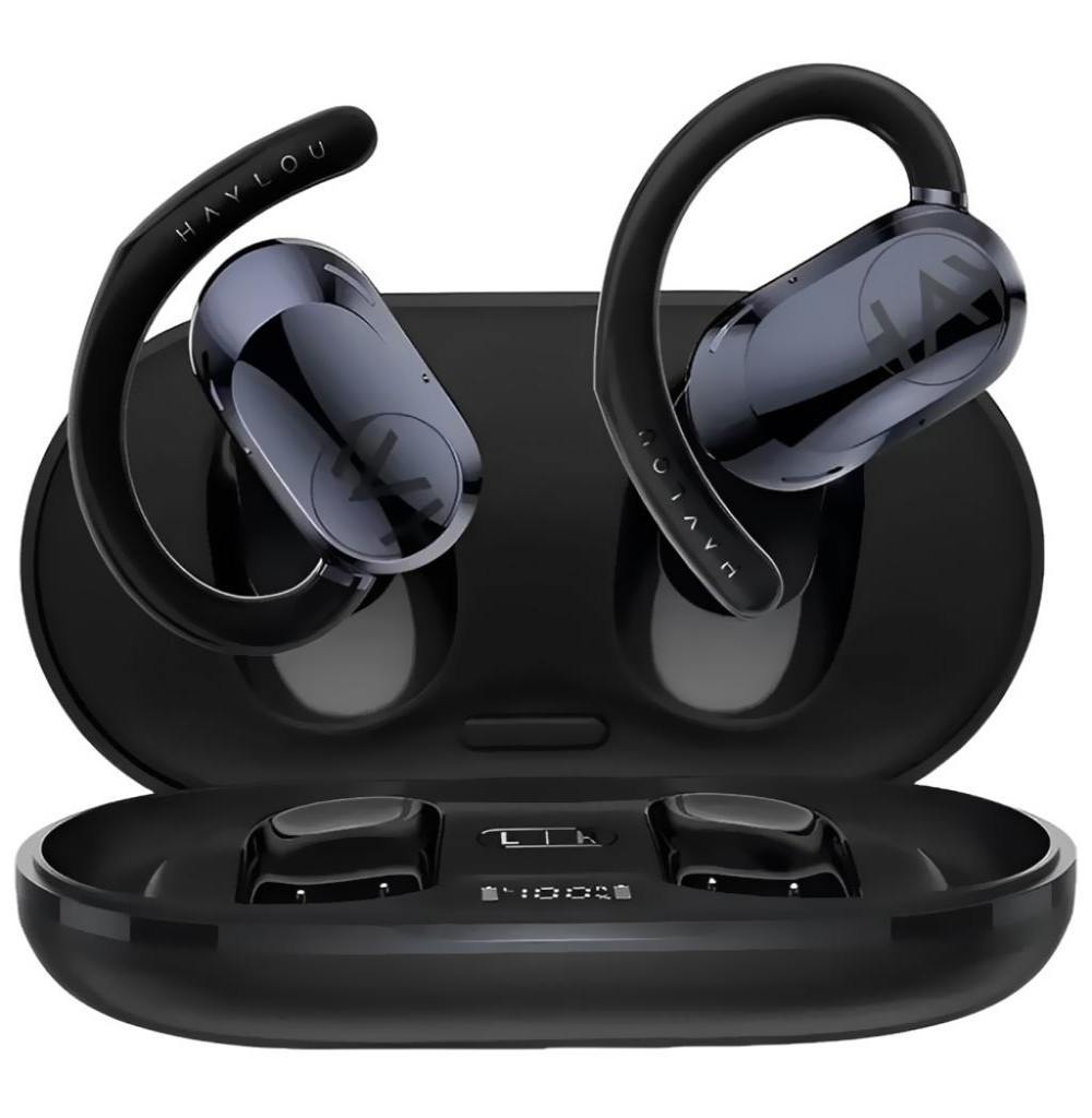 Fone Haylou Earhook 1 OW02 Bt Preto ENC