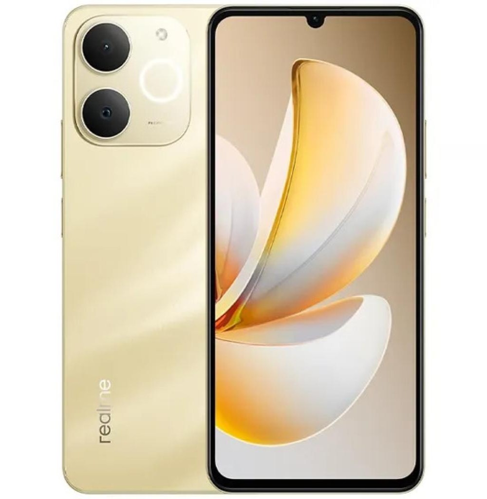 Celular Realme Note 70 RMX5313 4/128GB Gold  