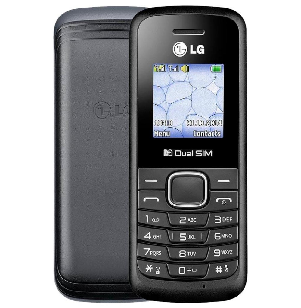 Celular LG B220 DS 32MB 1.45" Preto (RP) 3G 